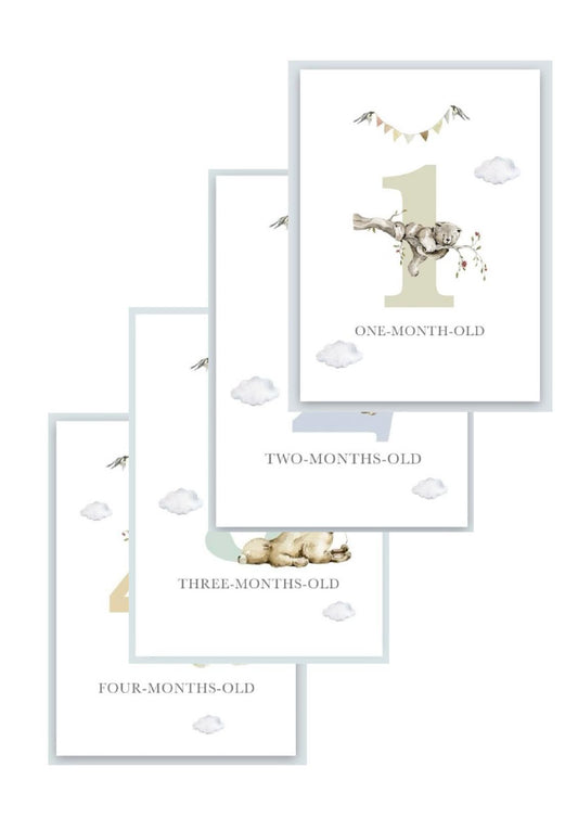 Printable monthly milestone